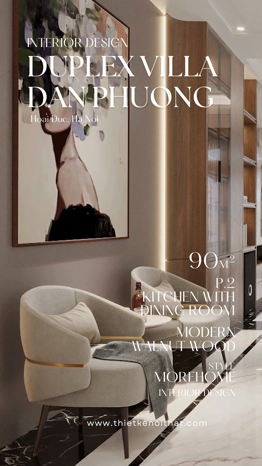 Thiết Kế Nội Thất Hiện Đại Cao Cấp